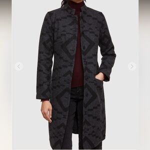 Overland Willow Southwest Wool-Blend Coat